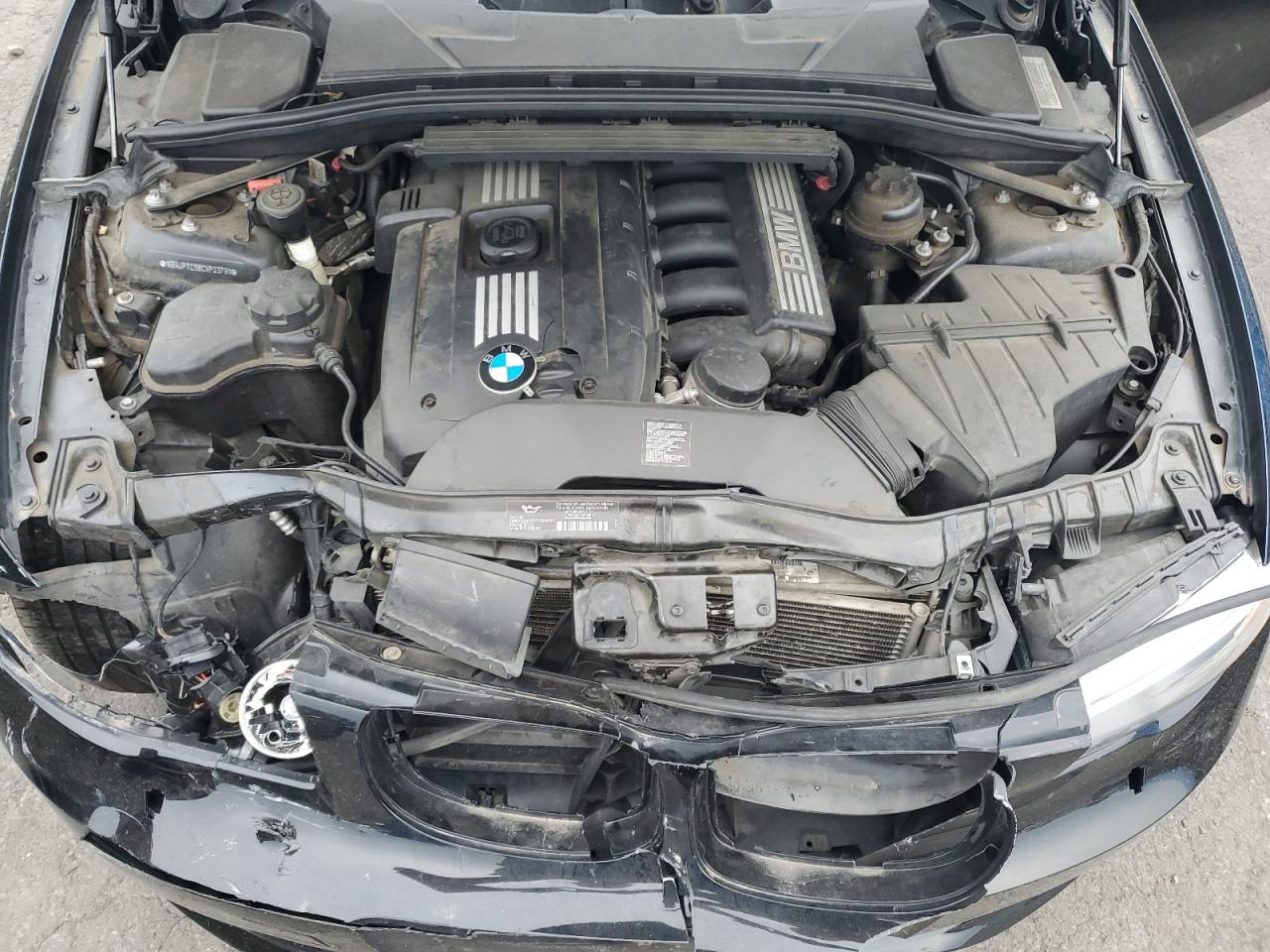 2012 Bmw 128 I Black vin: WBAUP7C58CVP23791