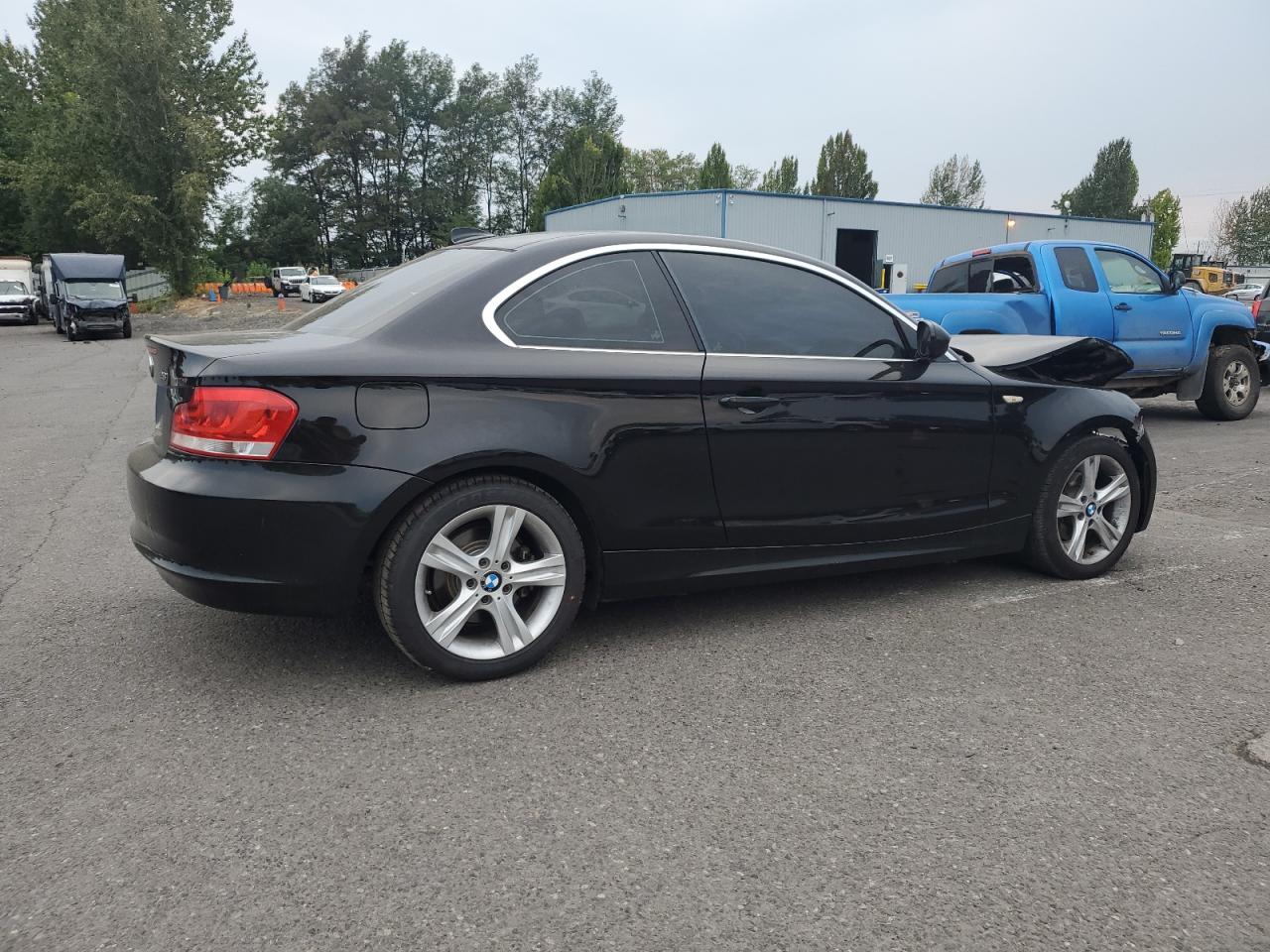 2012 Bmw 128 I Black vin: WBAUP7C58CVP23791