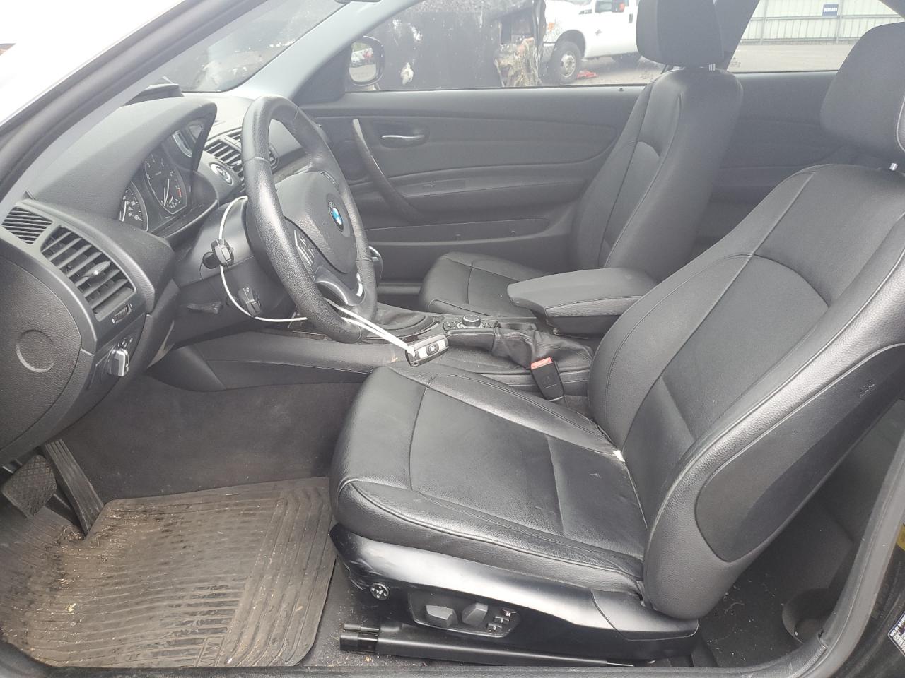 2012 Bmw 128 I Black vin: WBAUP7C58CVP23791