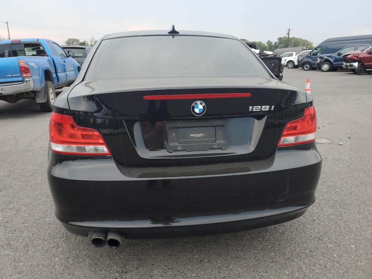 2012 Bmw 128 I Black vin: WBAUP7C58CVP23791