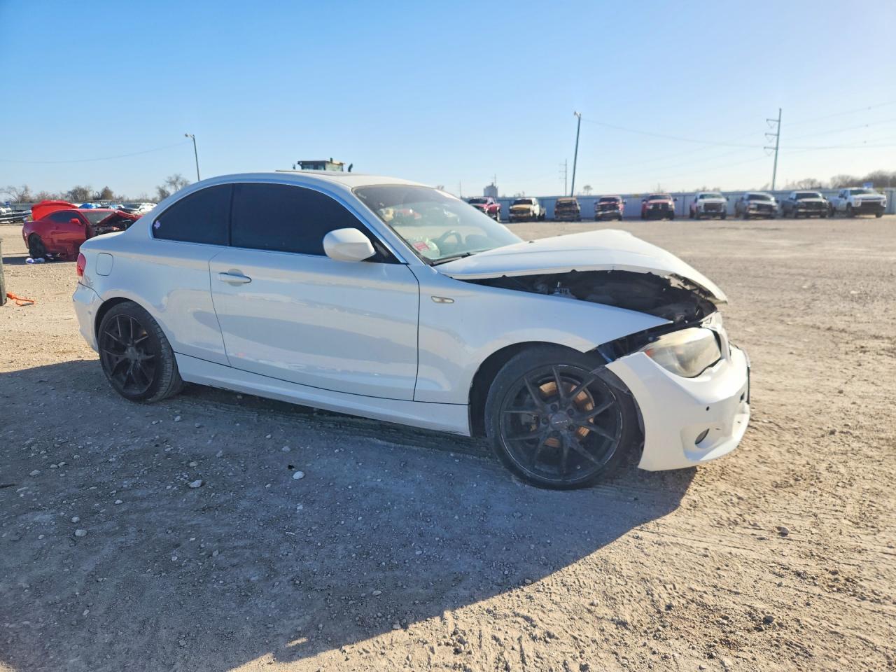 2012 Bmw 128 I White vin: WBAUP7C58CVP23886