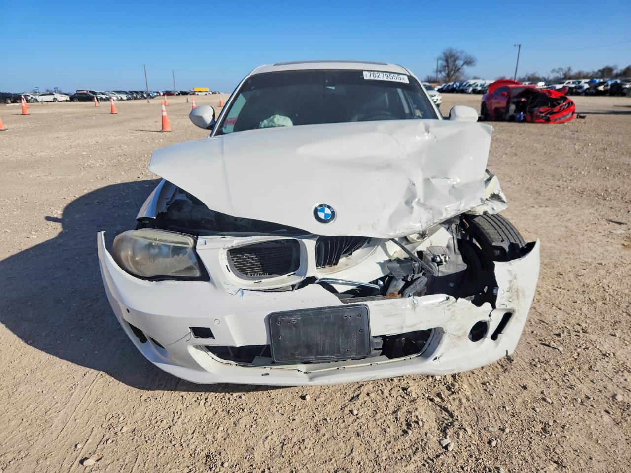 2012 Bmw 128 I White vin: WBAUP7C58CVP23886