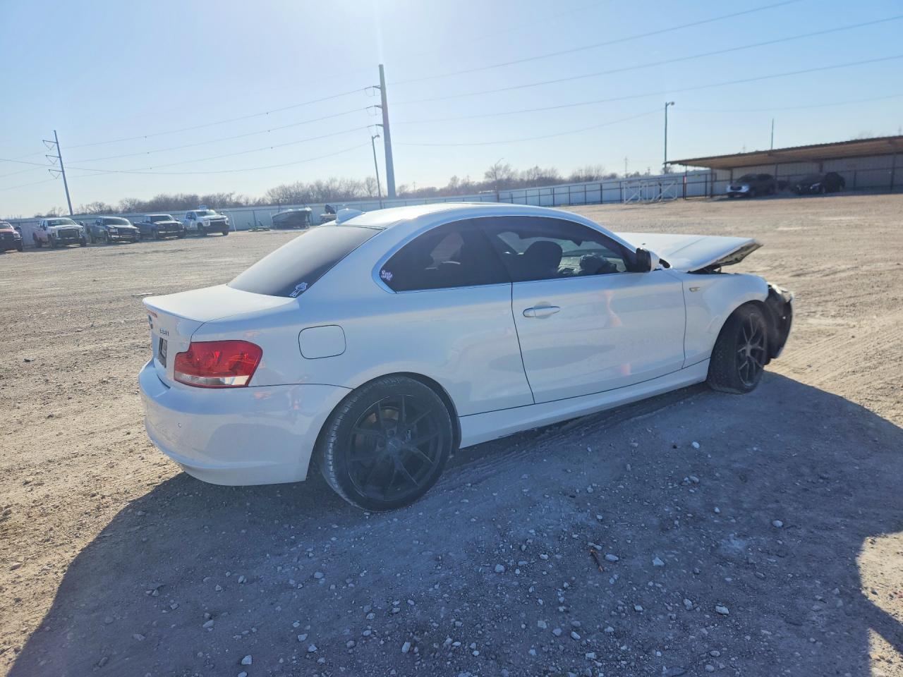 2012 Bmw 128 I White vin: WBAUP7C58CVP23886
