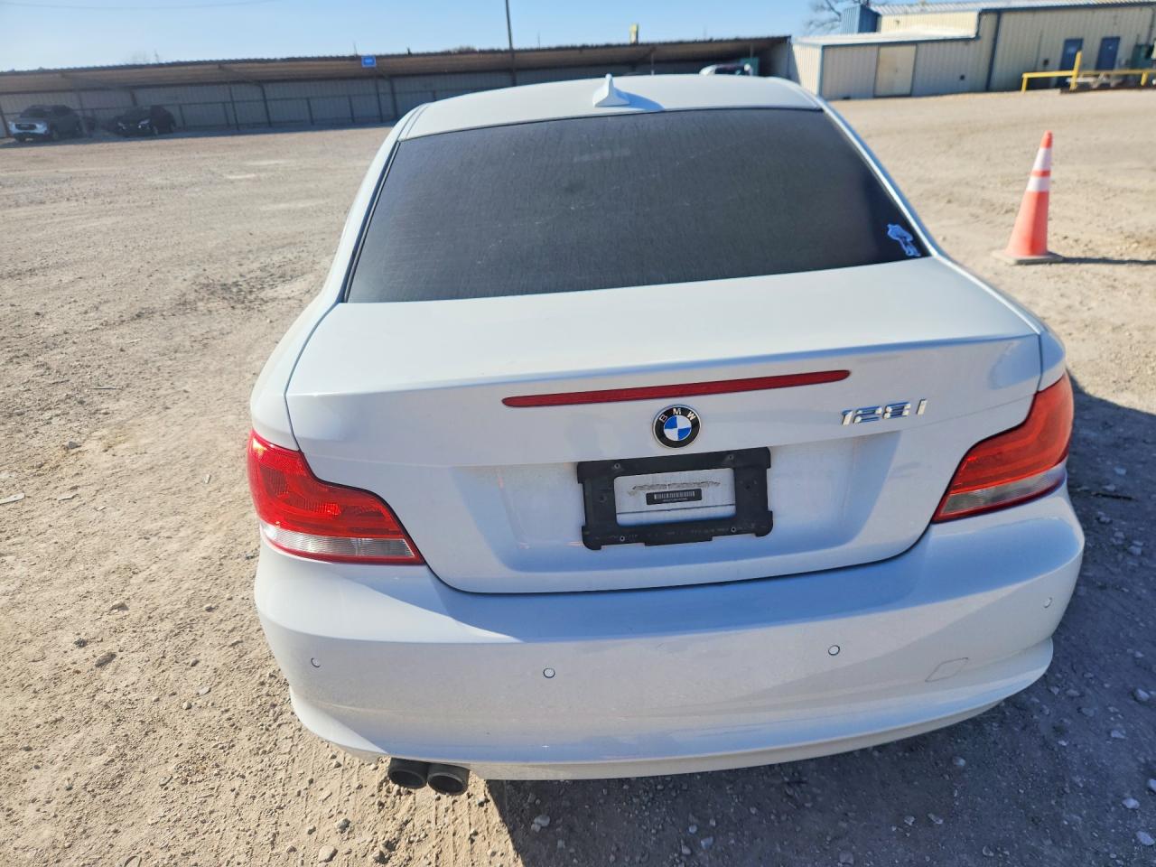 2012 Bmw 128 I White vin: WBAUP7C58CVP23886