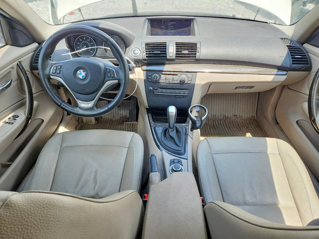2012 Bmw 128 I White vin: WBAUP7C58CVP24097
