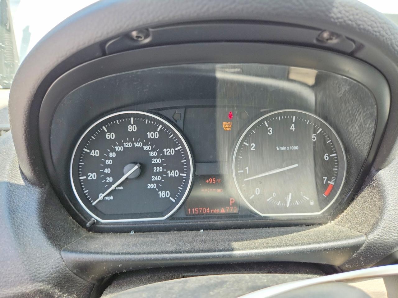 2012 Bmw 128 I White vin: WBAUP7C58CVP24097