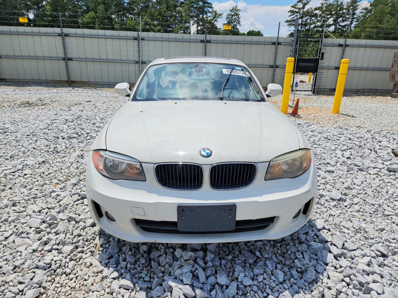 2012 Bmw 128 I White vin: WBAUP7C58CVP24097
