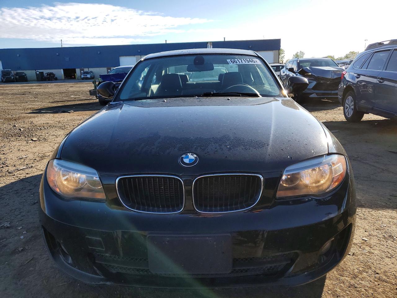 2013 Bmw 128 I Black vin: WBAUP7C58DVU72420