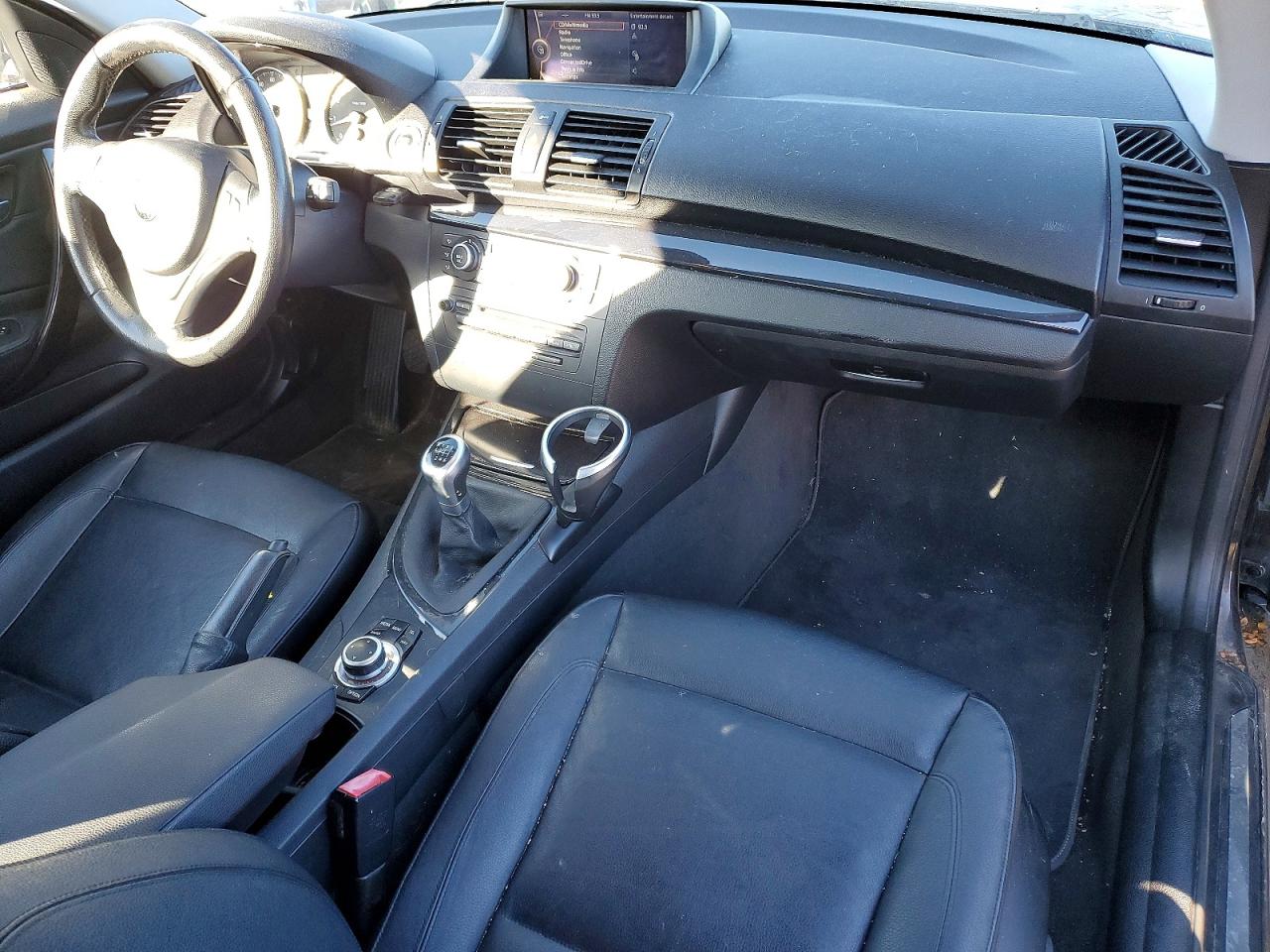 2013 Bmw 128 I Black vin: WBAUP7C58DVU72420