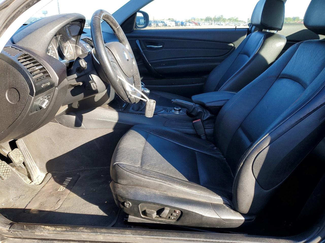 2013 Bmw 128 I Black vin: WBAUP7C58DVU72420