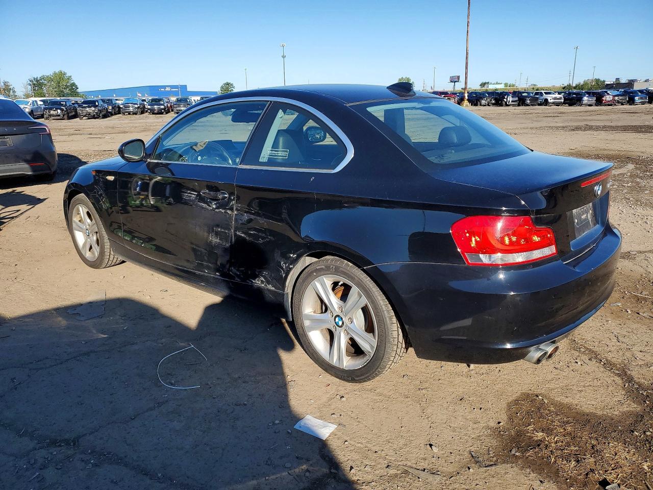 2013 Bmw 128 I Black vin: WBAUP7C58DVU72420
