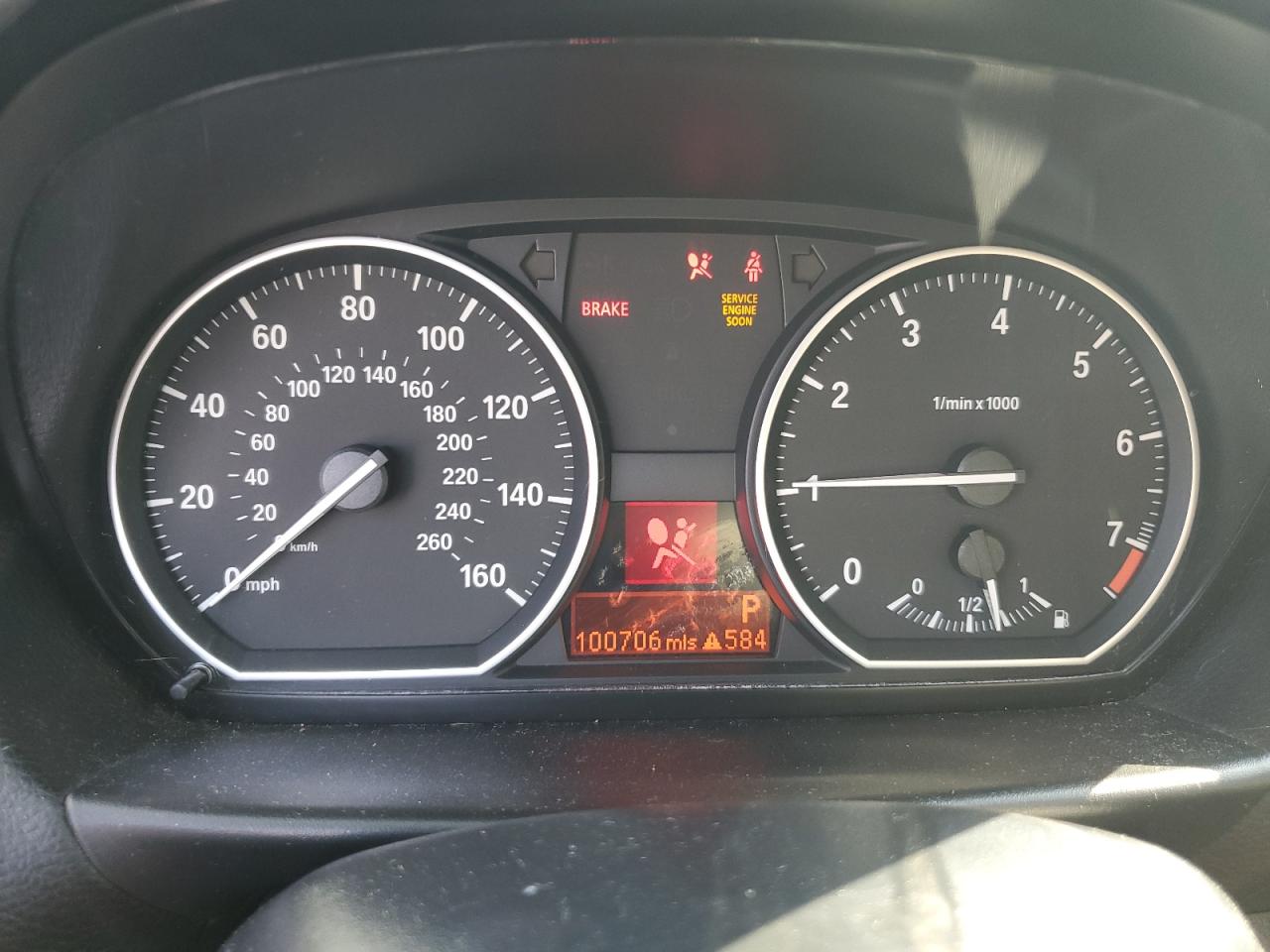 2011 Bmw 128 I Gray vin: WBAUP7C59BVP21417