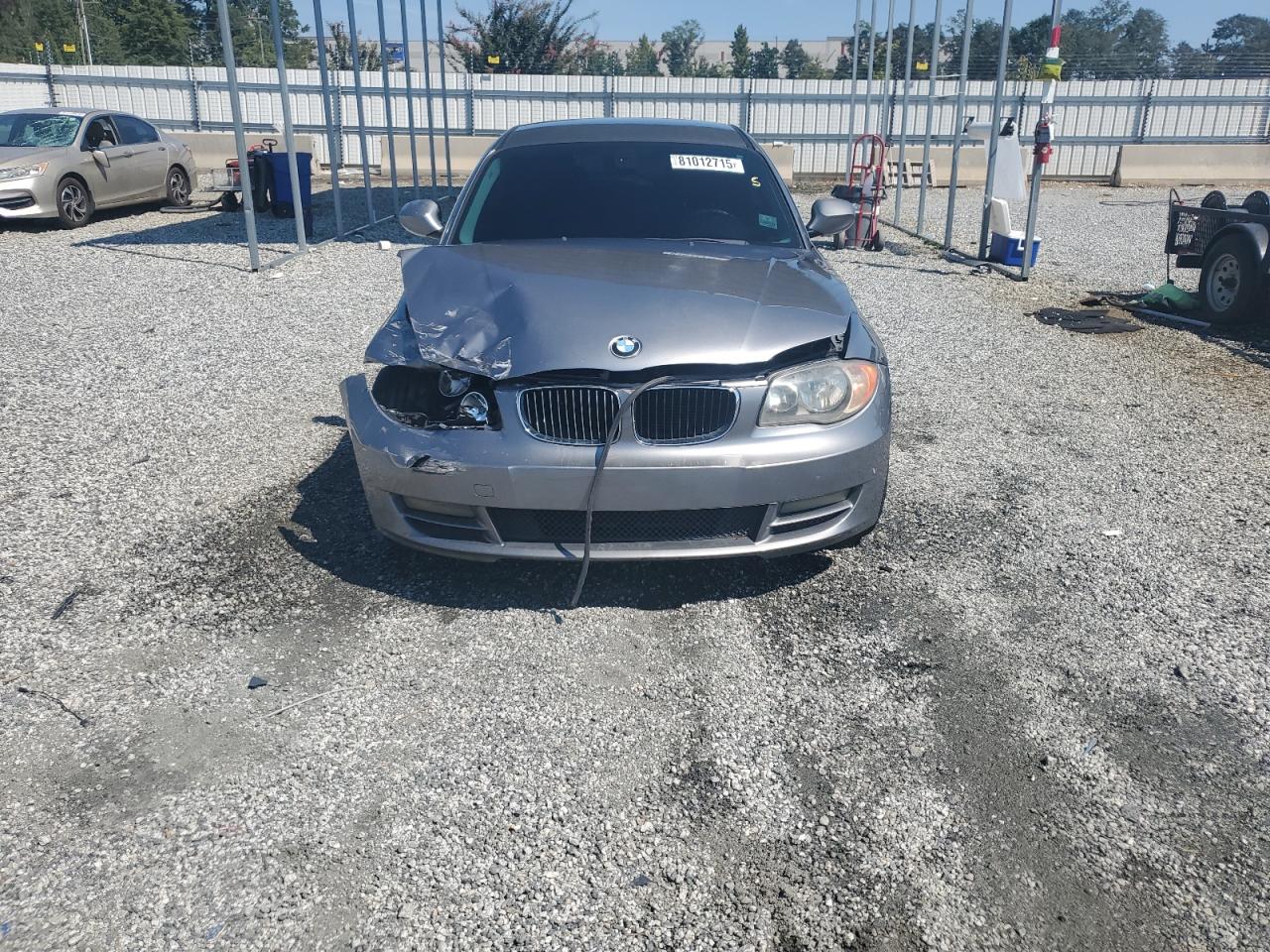 2011 Bmw 128 I Gray vin: WBAUP7C59BVP21417