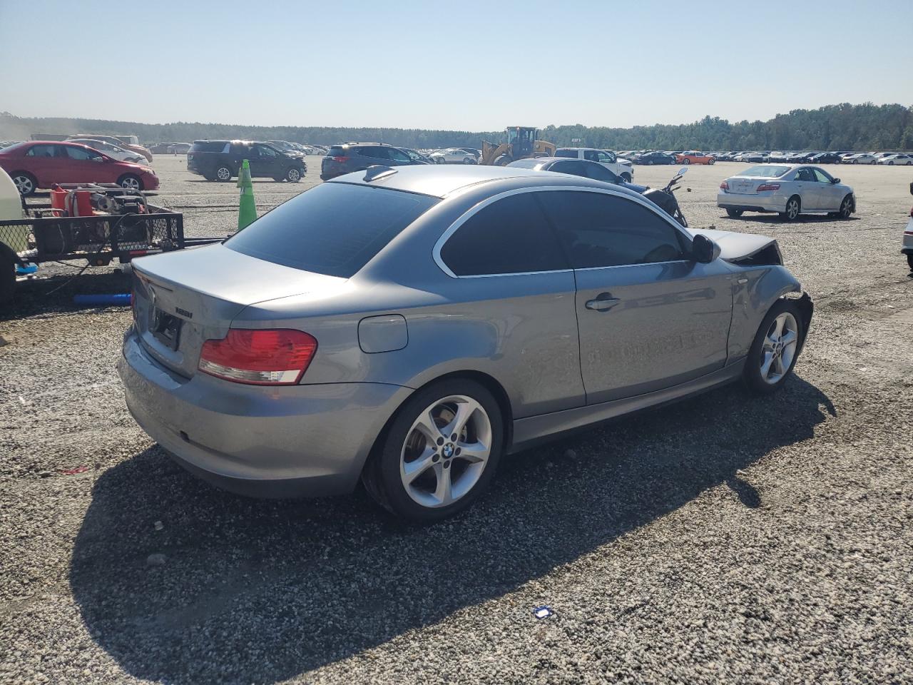 2011 Bmw 128 I Gray vin: WBAUP7C59BVP21417