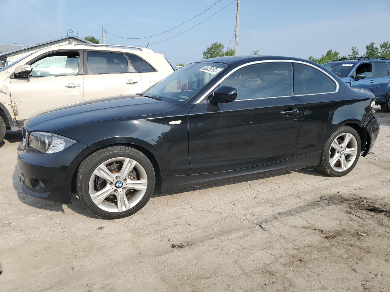 2012 Bmw 128 I Black vin: WBAUP7C59CVP22472