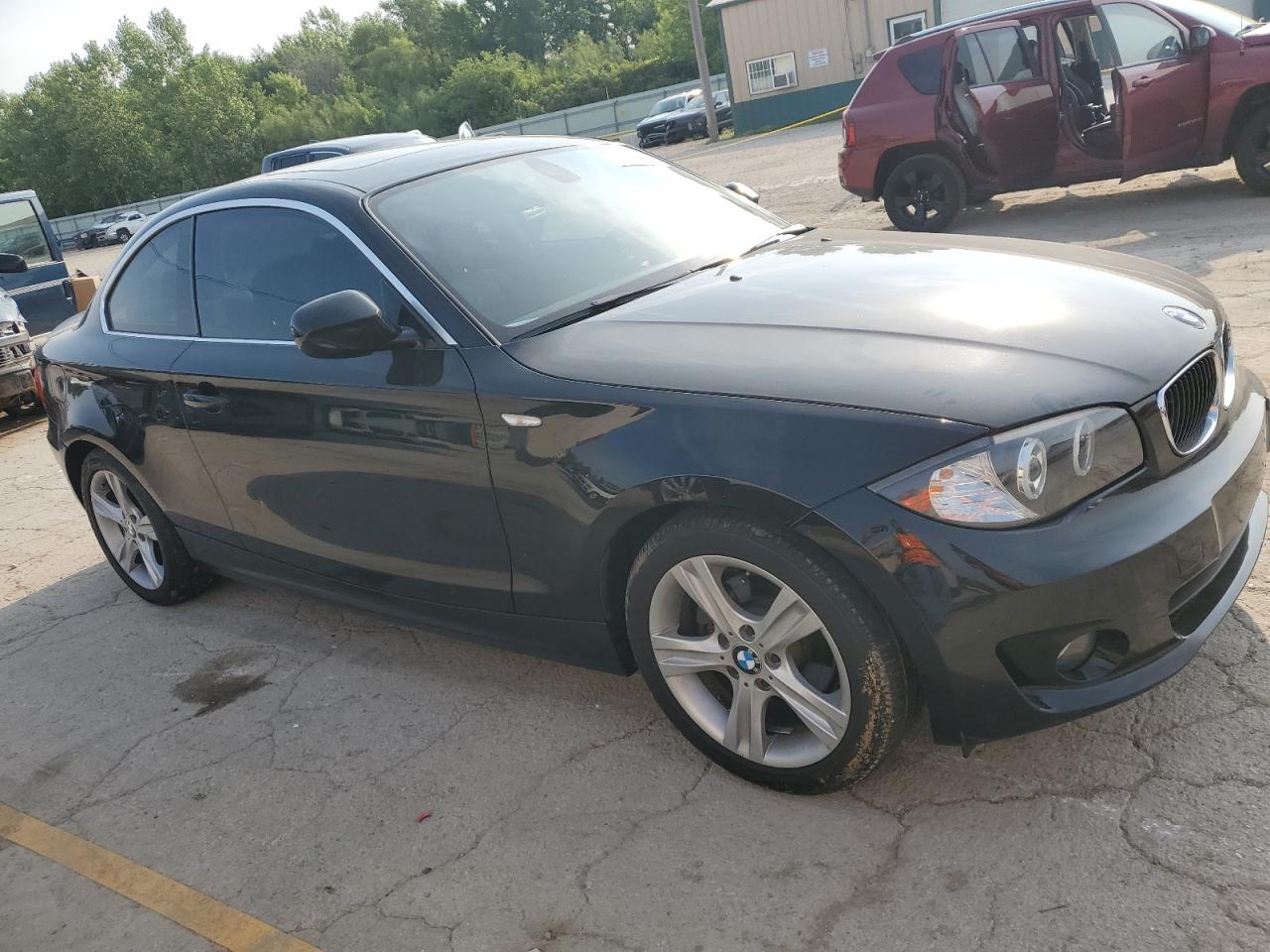 2012 Bmw 128 I Black vin: WBAUP7C59CVP22472