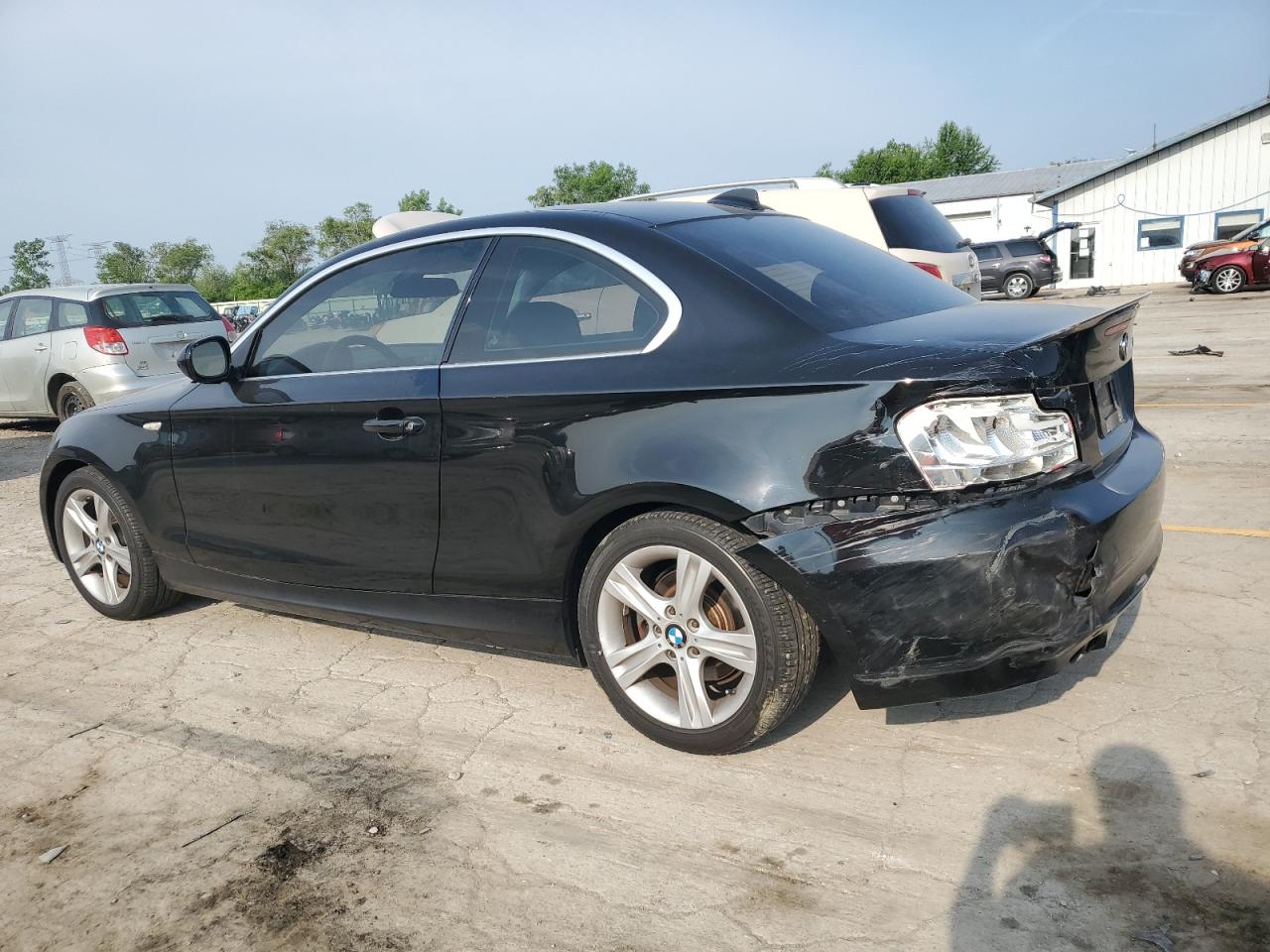 2012 Bmw 128 I Black vin: WBAUP7C59CVP22472