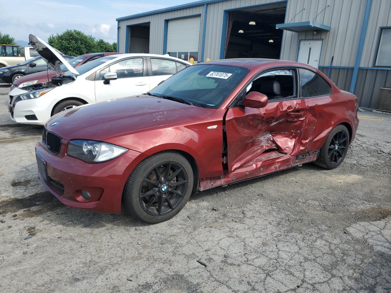 2012 Bmw 128 I   Red vin: WBAUP7C59CVP23007