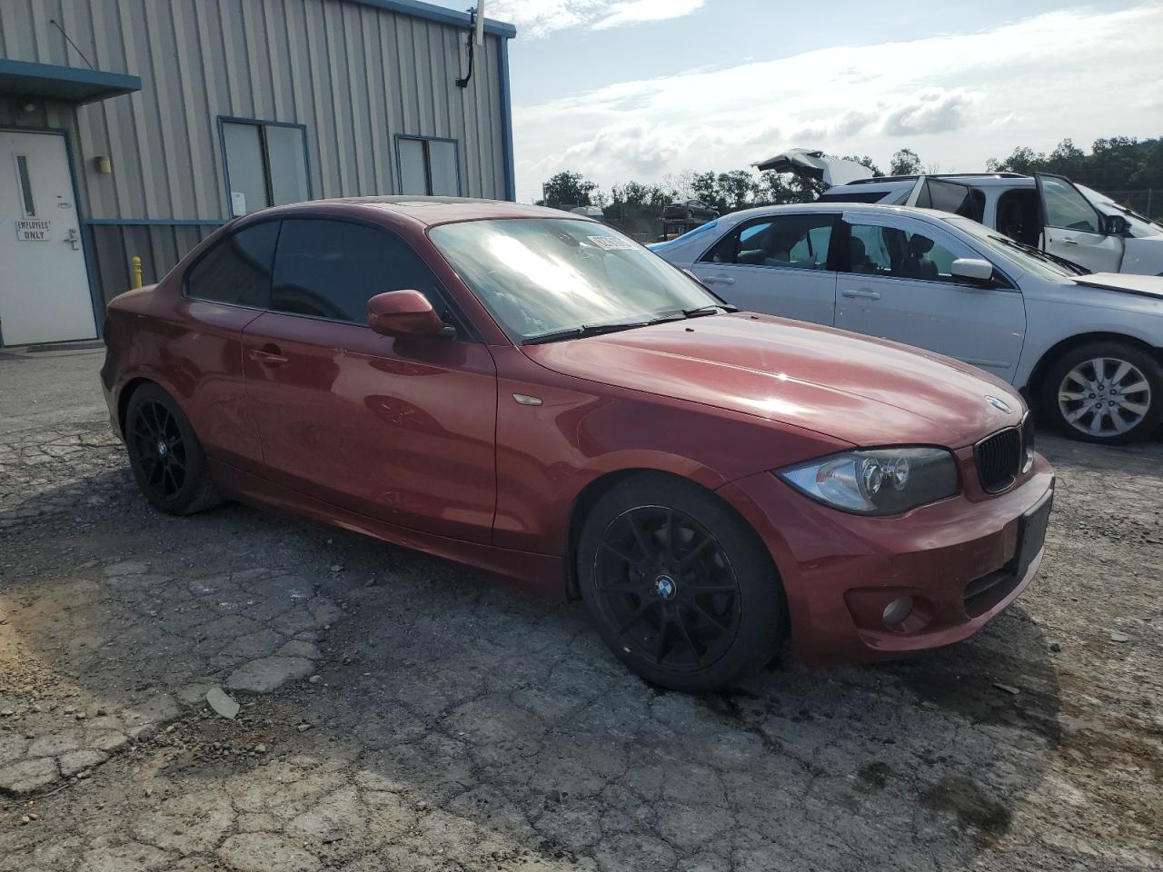 2012 Bmw 128 I   Red vin: WBAUP7C59CVP23007