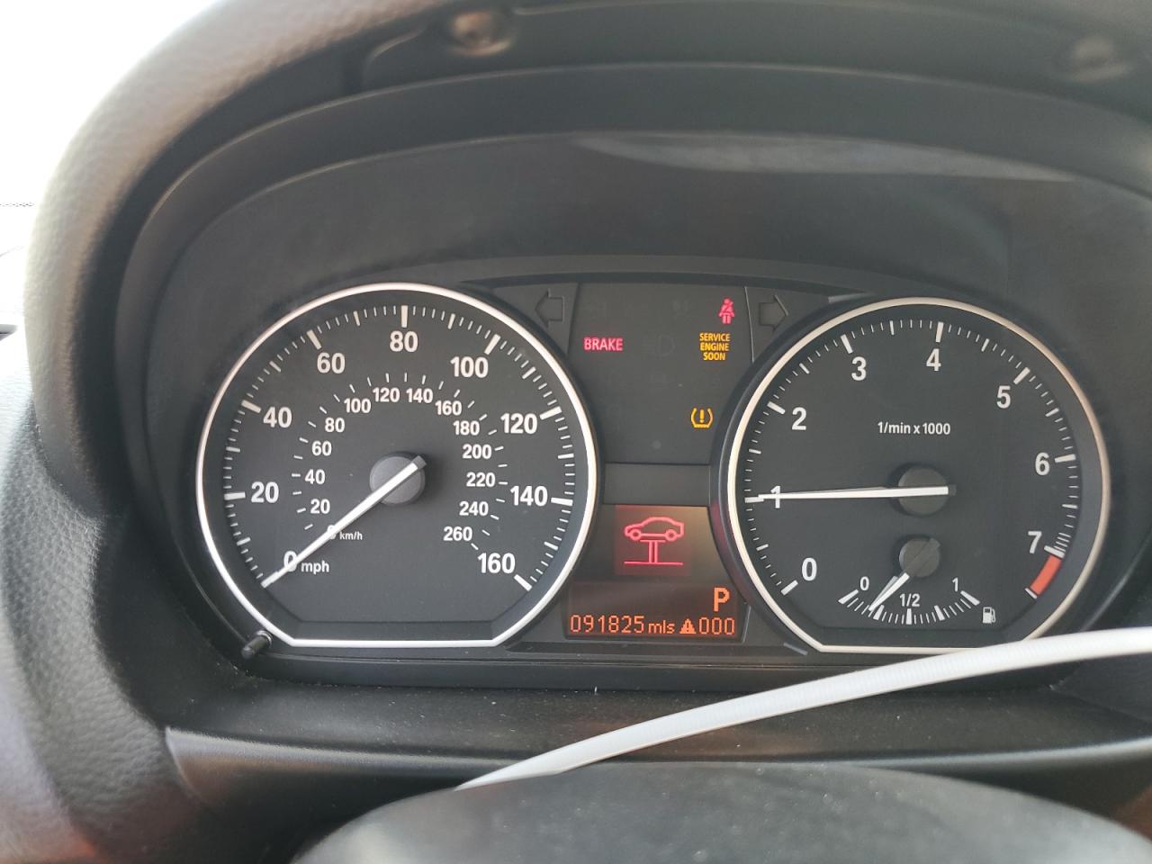 2013 Bmw 128 I Серый vin: WBAUP7C59DVP24160