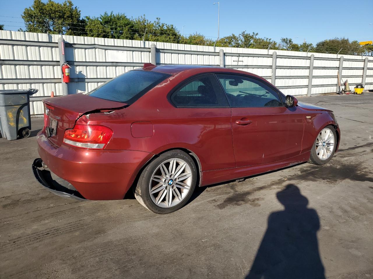 2013 Bmw 128 I Красный vin: WBAUP7C59DVP25079