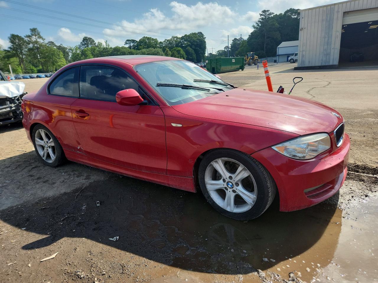 2010 Bmw 128 I Red vin: WBAUP7C5XAVK77088