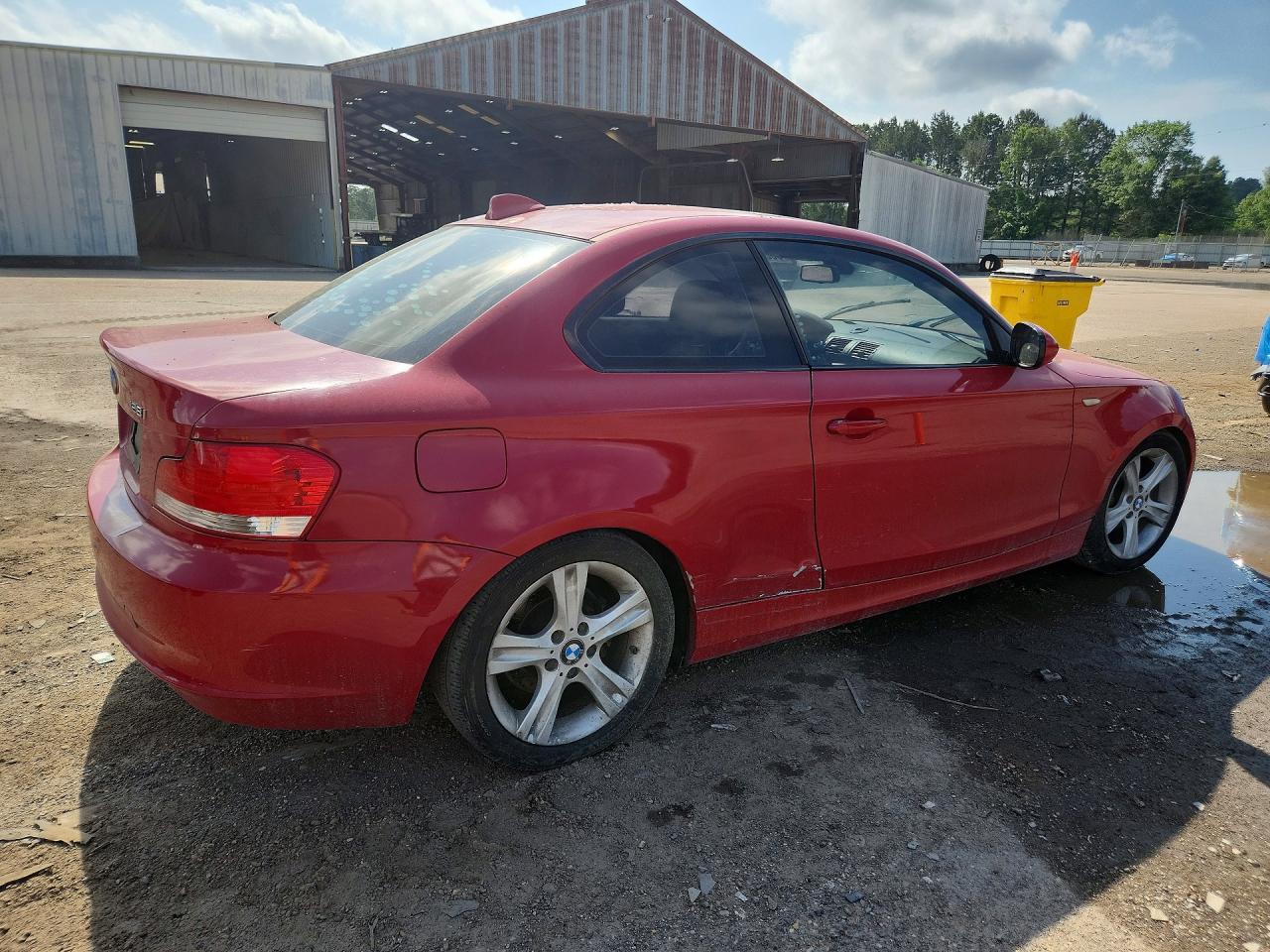 2010 Bmw 128 I Red vin: WBAUP7C5XAVK77088