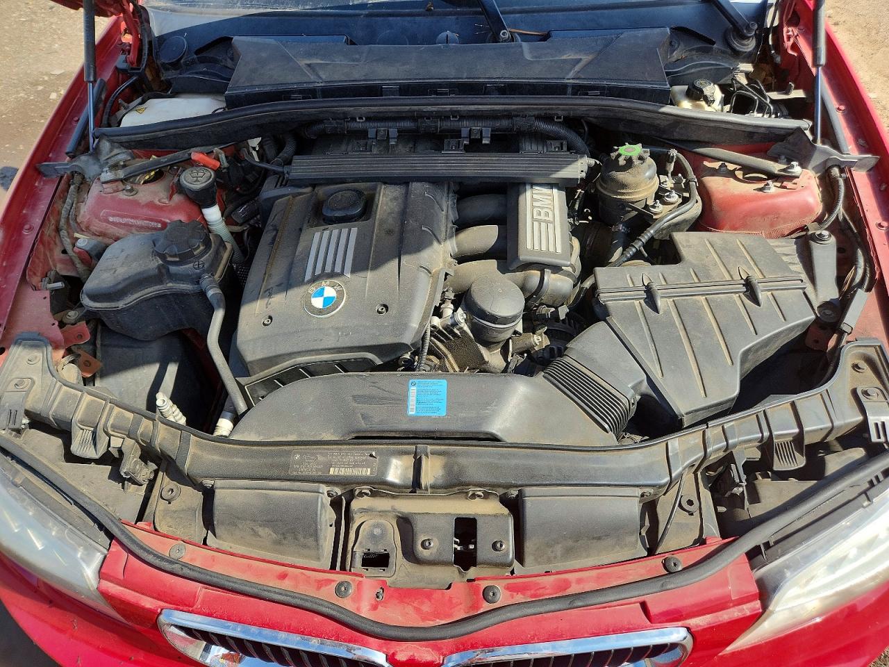 2010 Bmw 128 I Red vin: WBAUP7C5XAVK77088