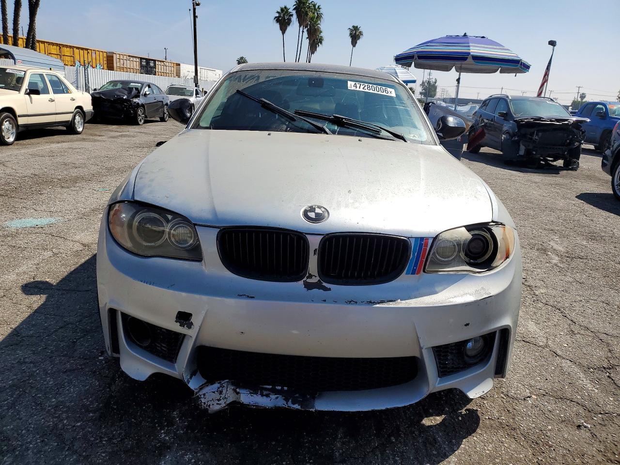 2011 Bmw 128 I Silver vin: WBAUP7C5XBVK78341