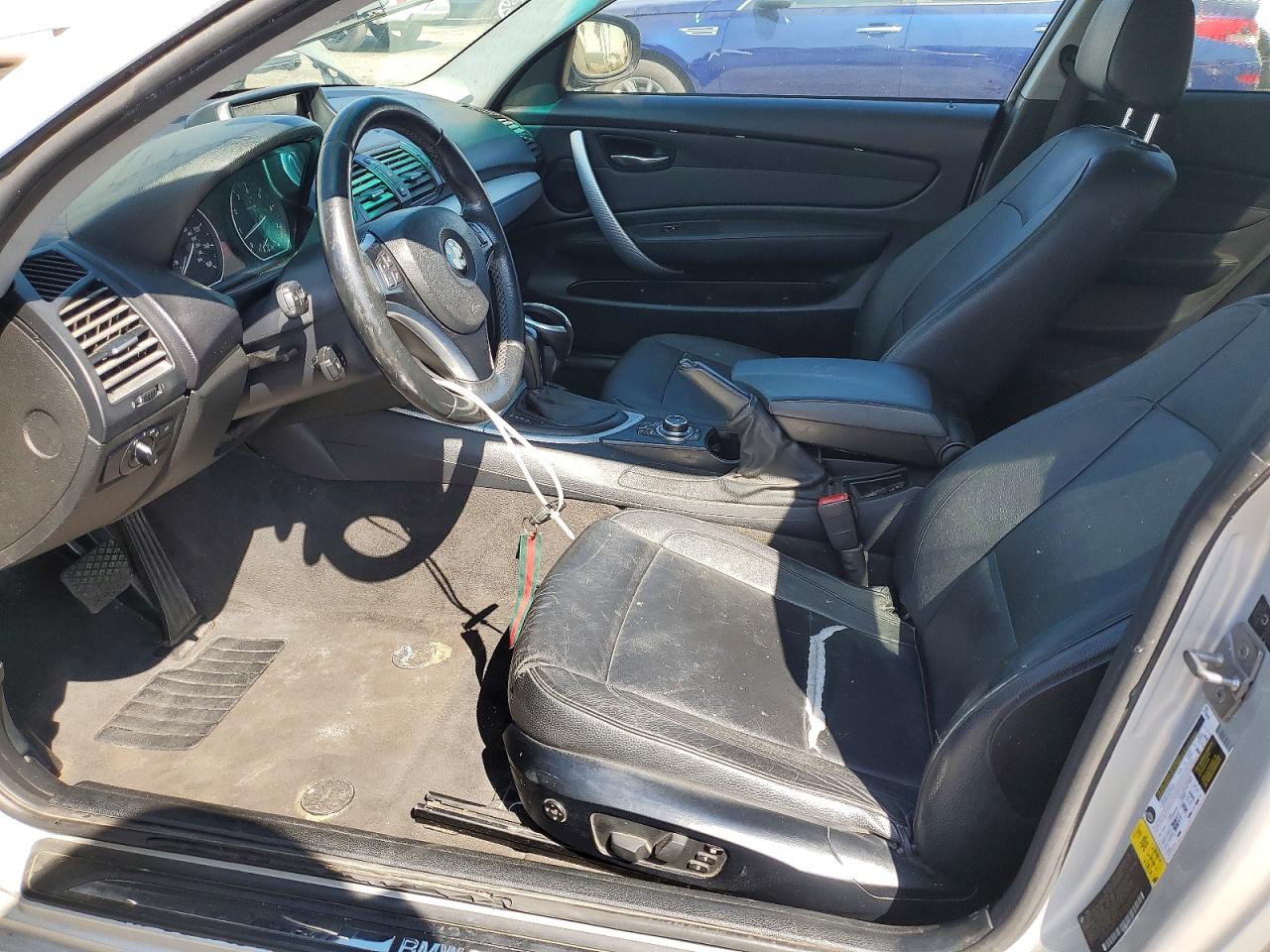 2011 Bmw 128 I Silver vin: WBAUP7C5XBVK78341