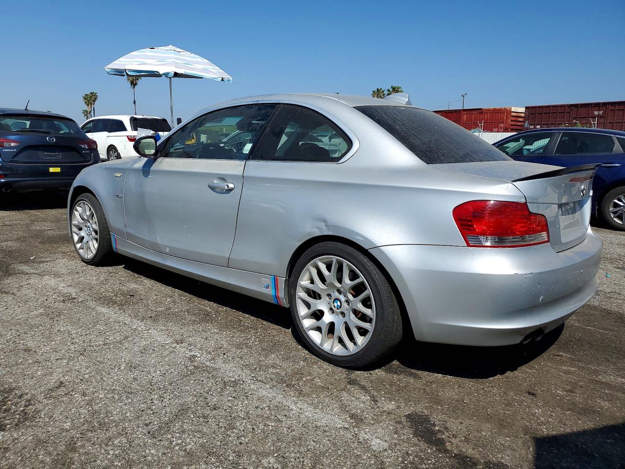 2011 Bmw 128 I Silver vin: WBAUP7C5XBVK78341