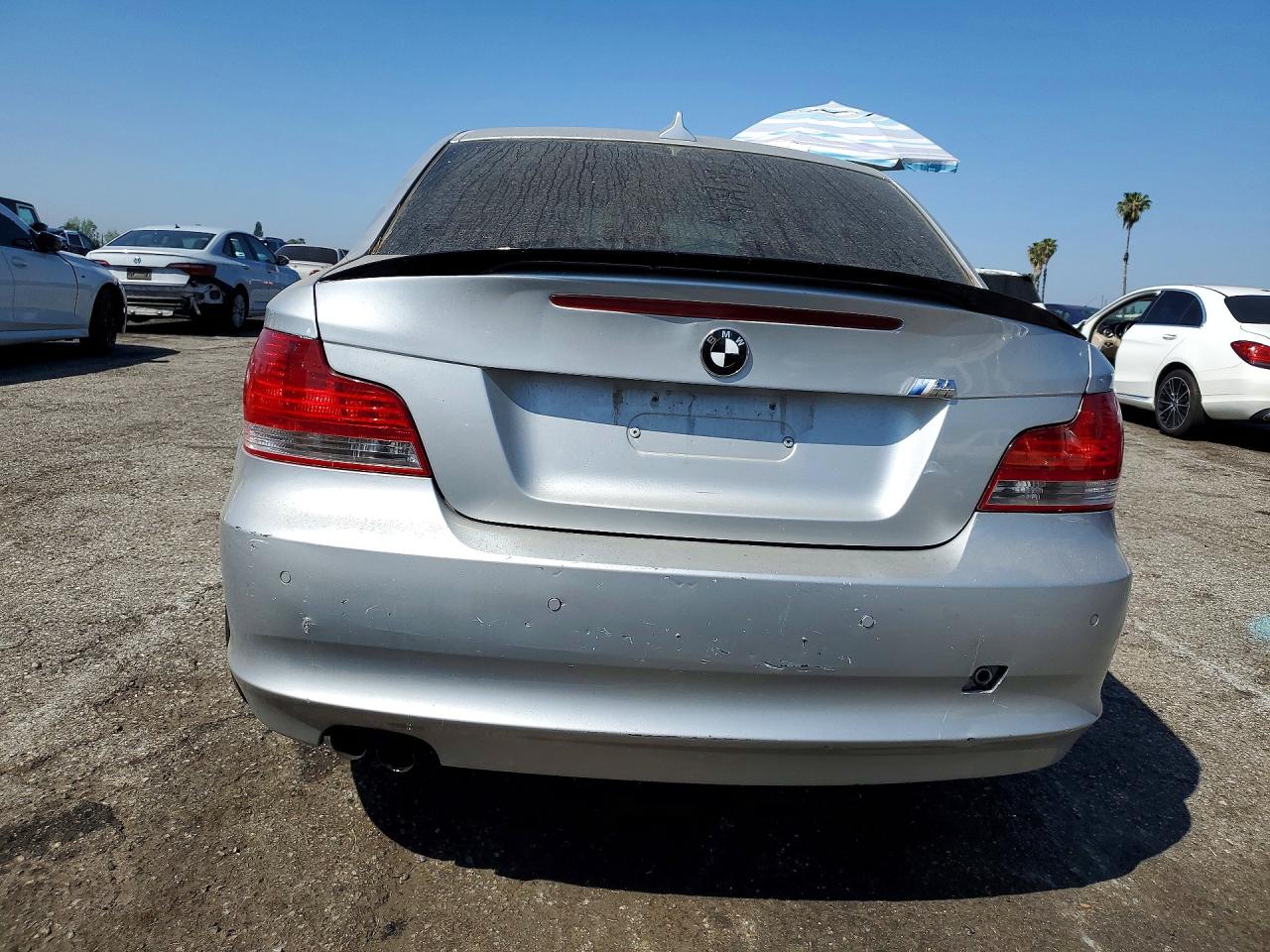 2011 Bmw 128 I Silver vin: WBAUP7C5XBVK78341