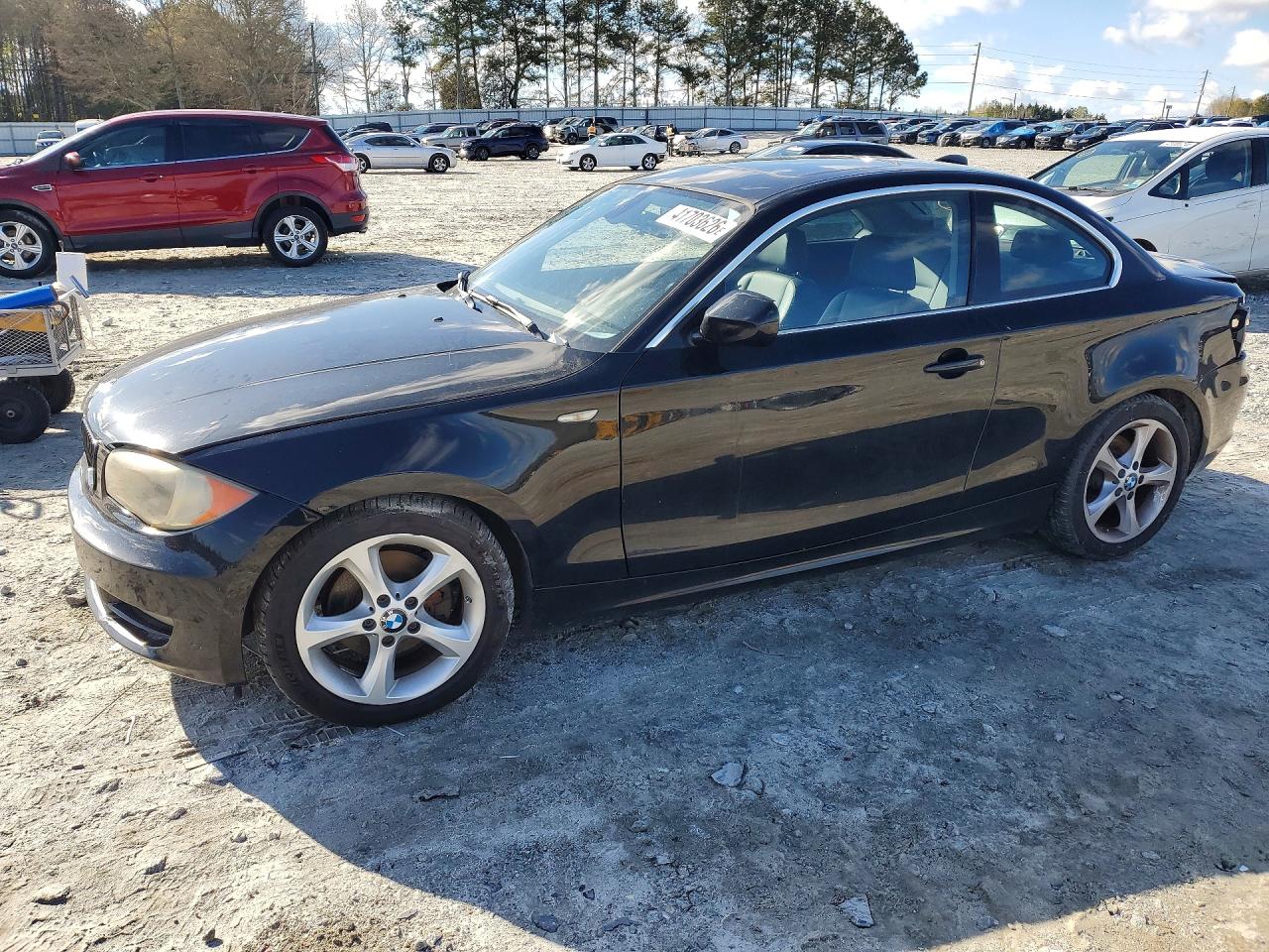 2011 Bmw 128 I Black vin: WBAUP7C5XBVM54479