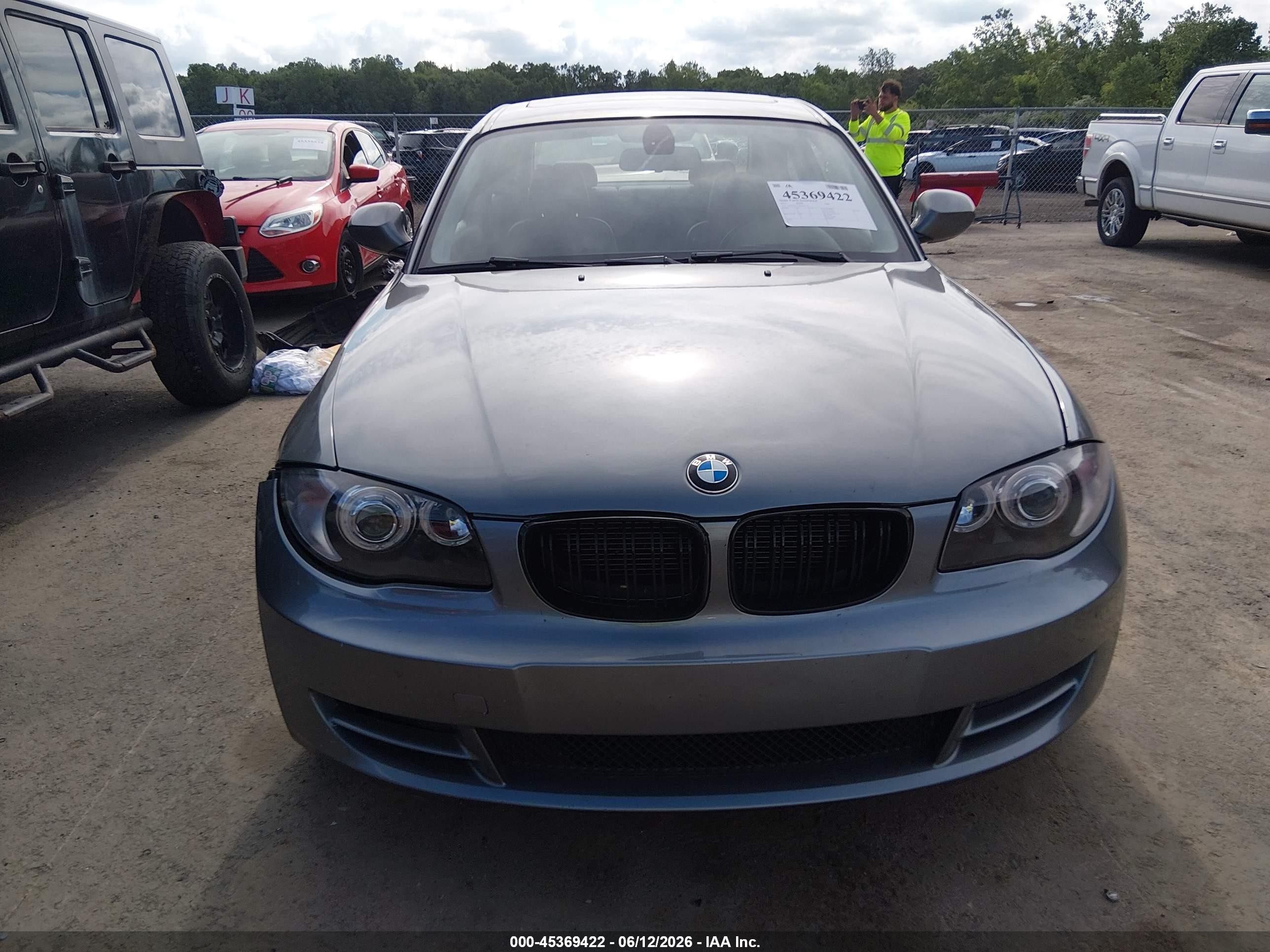 2011 Bmw 128i   Gray vin: WBAUP7C5XBVP21152