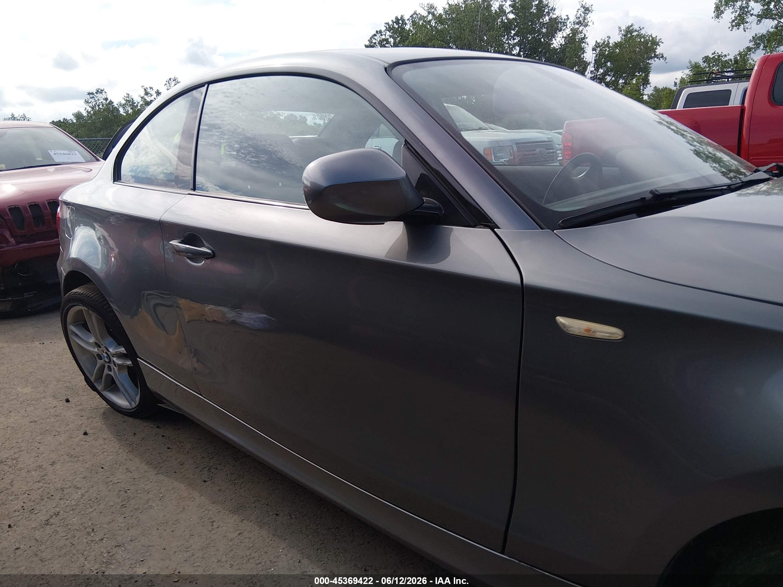 2011 Bmw 128i   Gray vin: WBAUP7C5XBVP21152