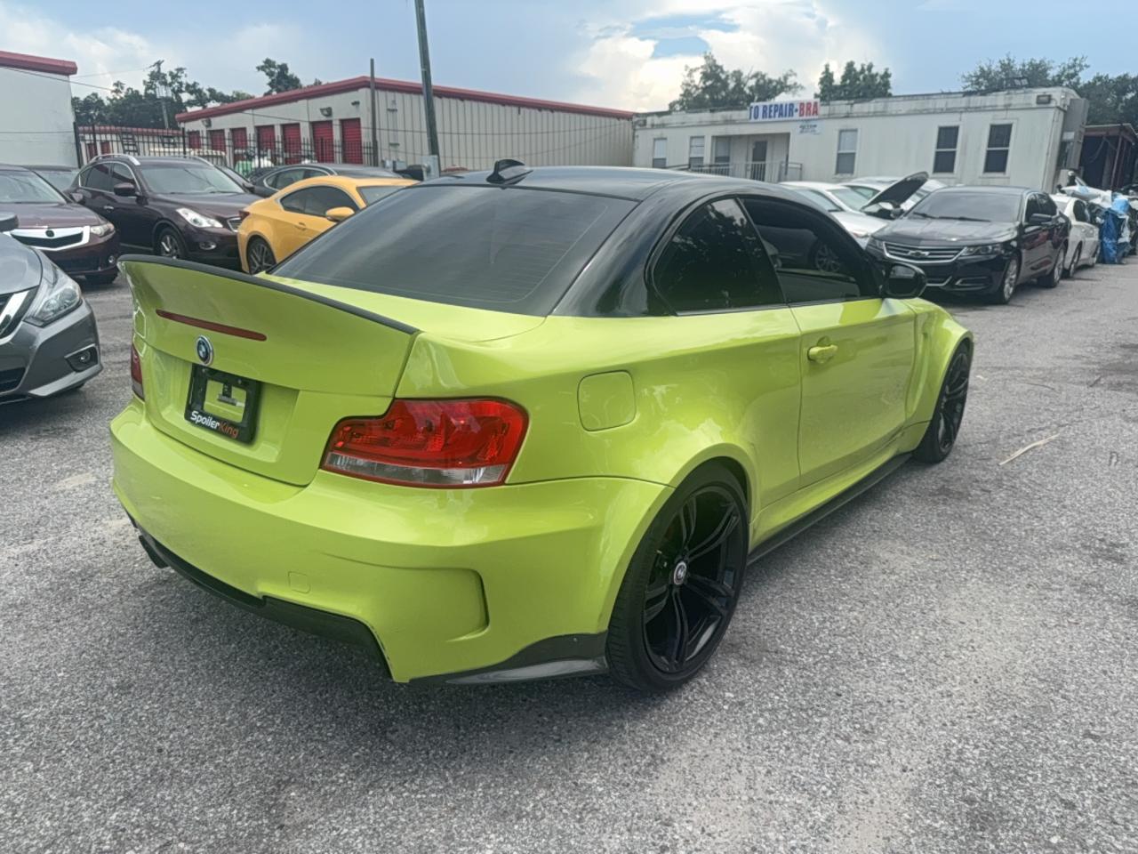 2012 Bmw 128 I Green vin: WBAUP7C5XCVM54886