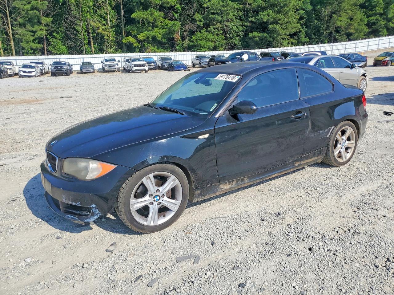 2009 Bmw 128 I Черный vin: WBAUP93509VF49027