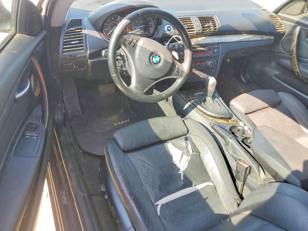 2009 Bmw 128 I Черный vin: WBAUP93509VF49027