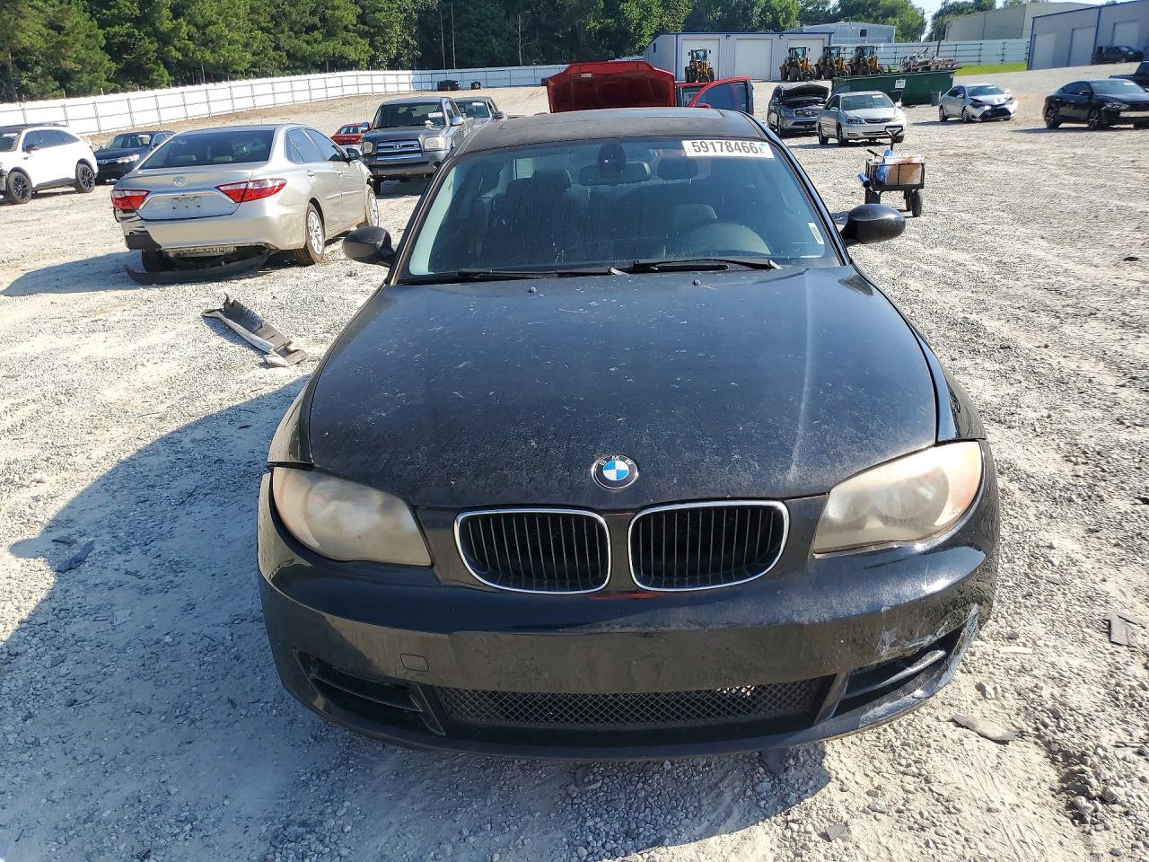 2009 Bmw 128 I Черный vin: WBAUP93509VF49027