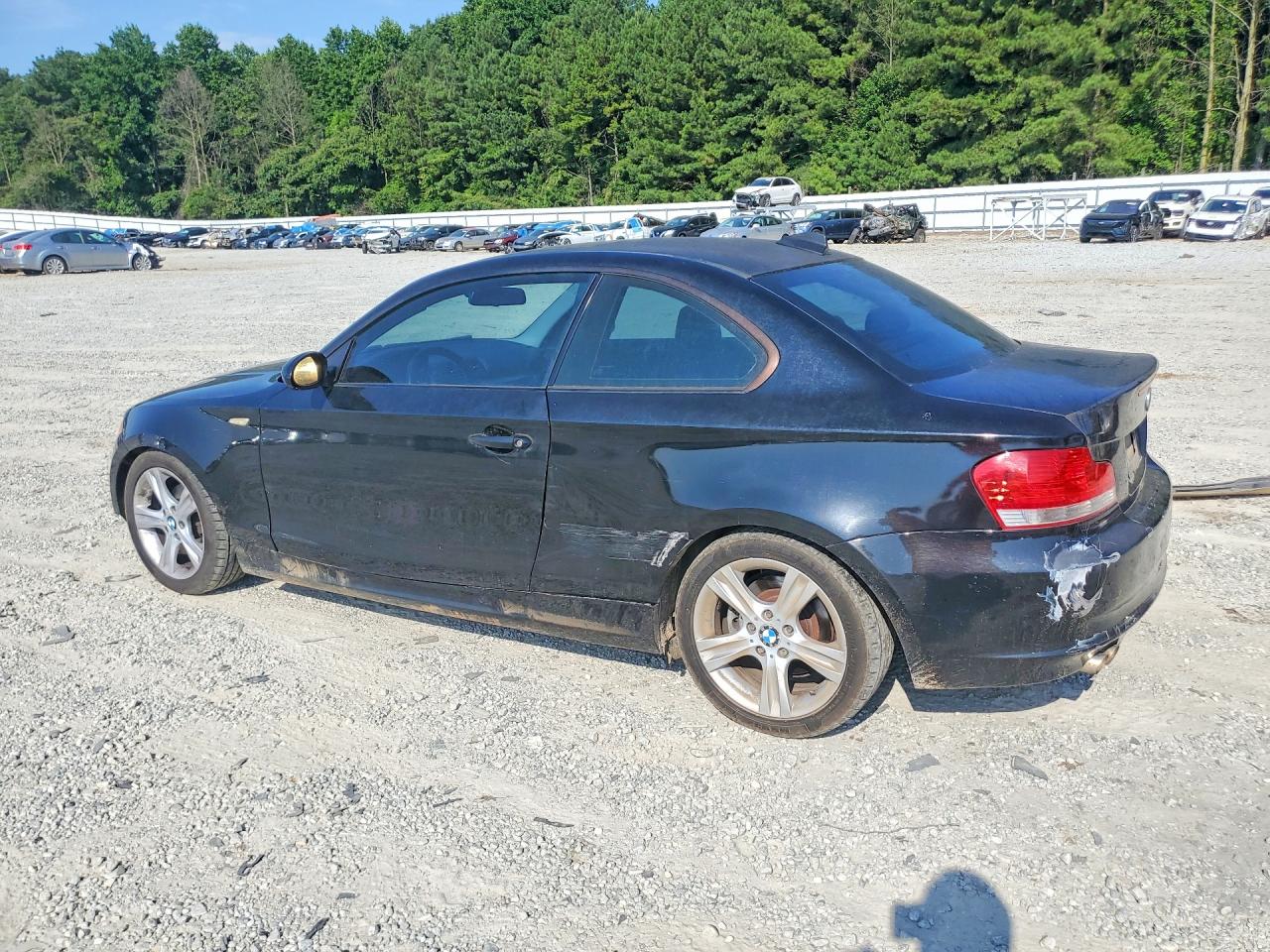 2009 Bmw 128 I Черный vin: WBAUP93509VF49027