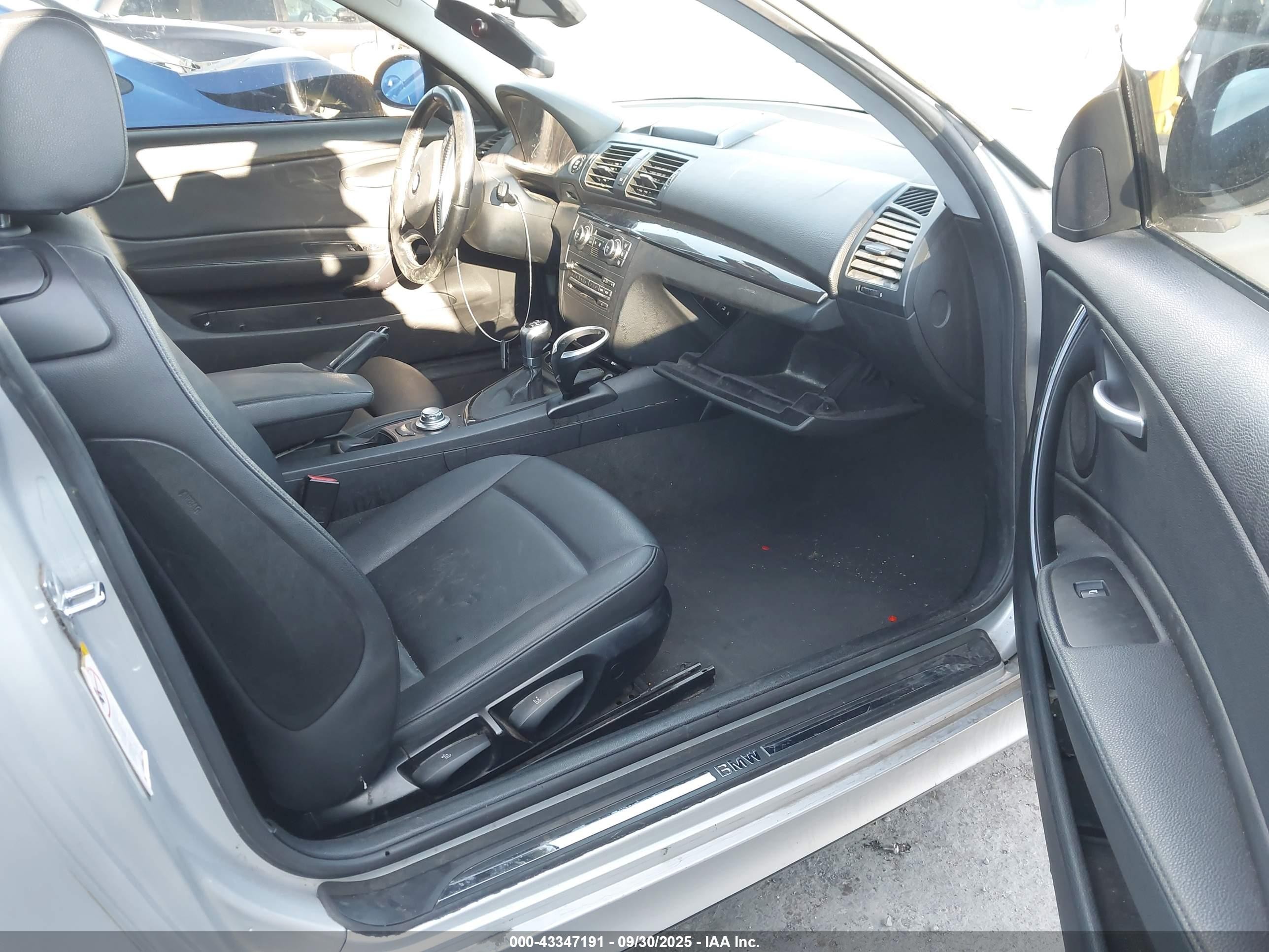 2008 Bmw 128i   Silver vin: WBAUP93518VF45731