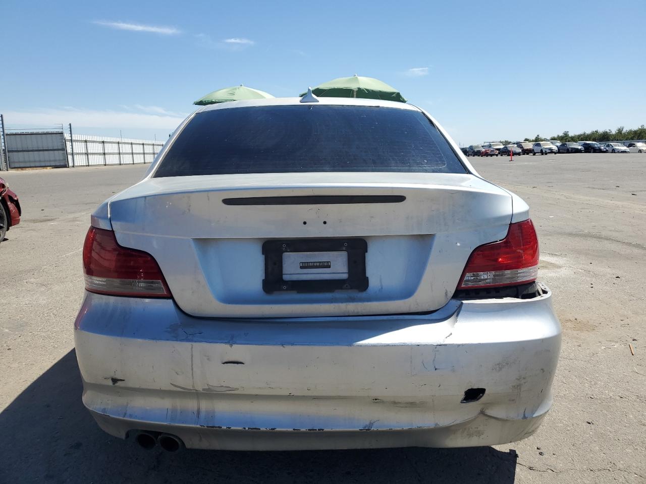 2009 Bmw 128 I   Silver vin: WBAUP93519VF49151