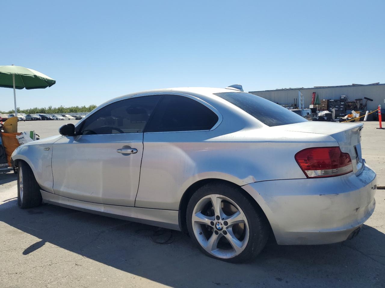 2009 Bmw 128 I   Silver vin: WBAUP93519VF49151