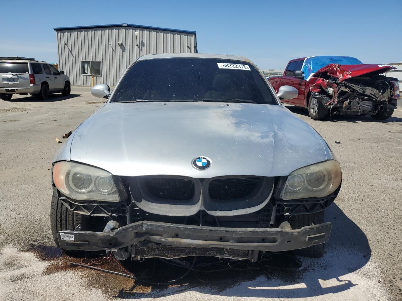 2009 Bmw 128 I   Silver vin: WBAUP93519VF49151