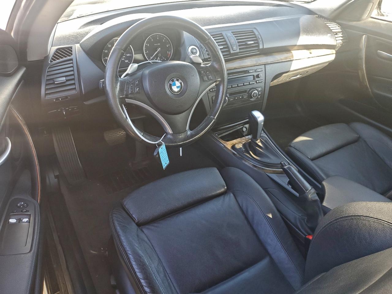 2009 Bmw 128 I White vin: WBAUP93519VF49201
