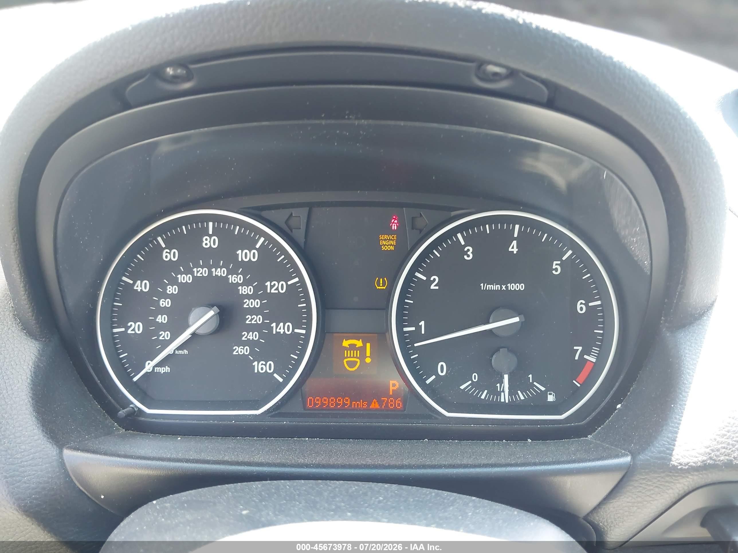 2009 Bmw 128i White vin: WBAUP93529VF48218
