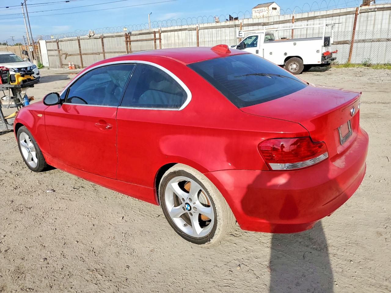 2009 Bmw 128 I Red vin: WBAUP93529VF49305