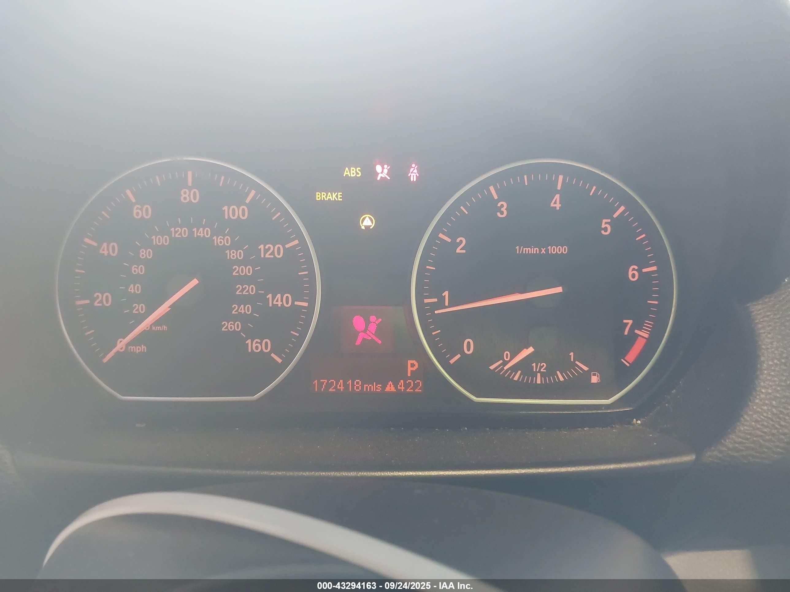2009 Bmw 128i   Бирюзовый vin: WBAUP93539VF48972