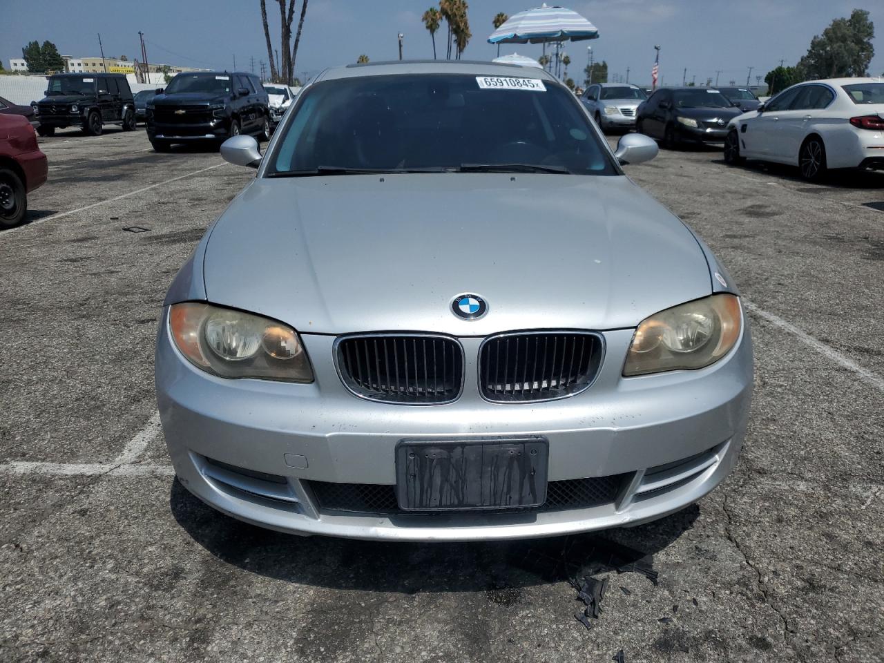 2009 Bmw 128 I   Silver vin: WBAUP93559VF48214