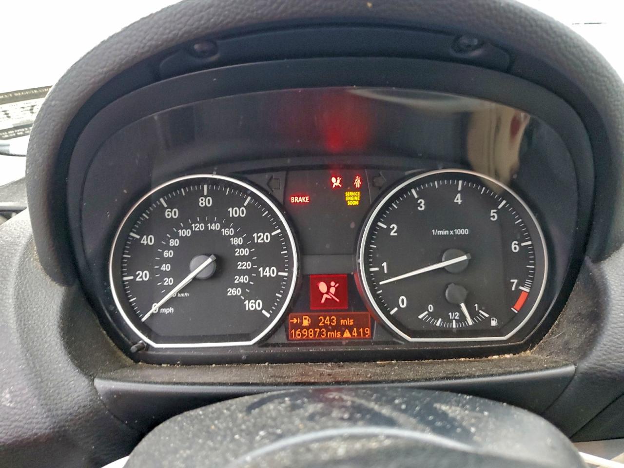 2008 Bmw 128 I Blue vin: WBAUP93578VF45703